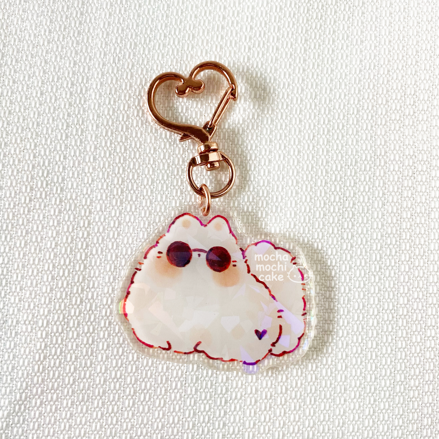 JJK Gojo Kitty Acrylic Keychain | Jujutsu Kaisen