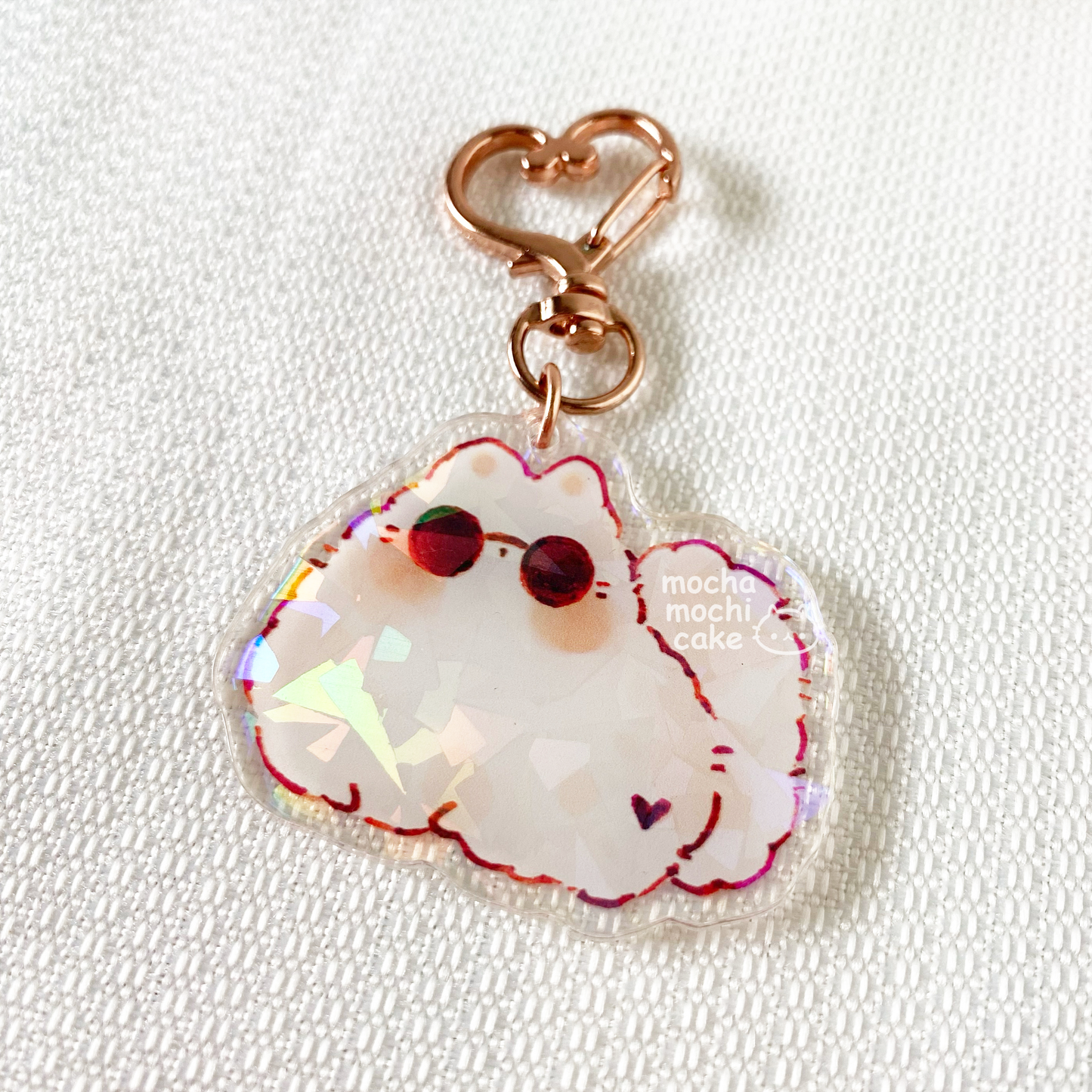 JJK Gojo Kitty Acrylic Keychain | Jujutsu Kaisen