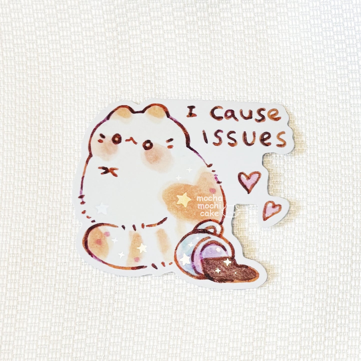 I Cause Issues Vinyl Sticker