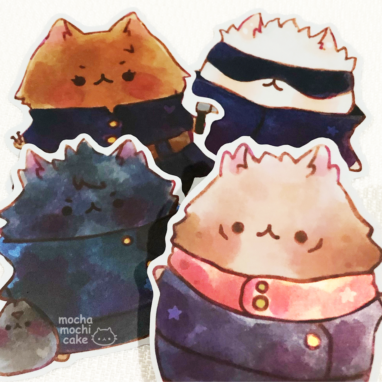 JJK Kitties Vinyl Stickers | Jujutsu Kaisen