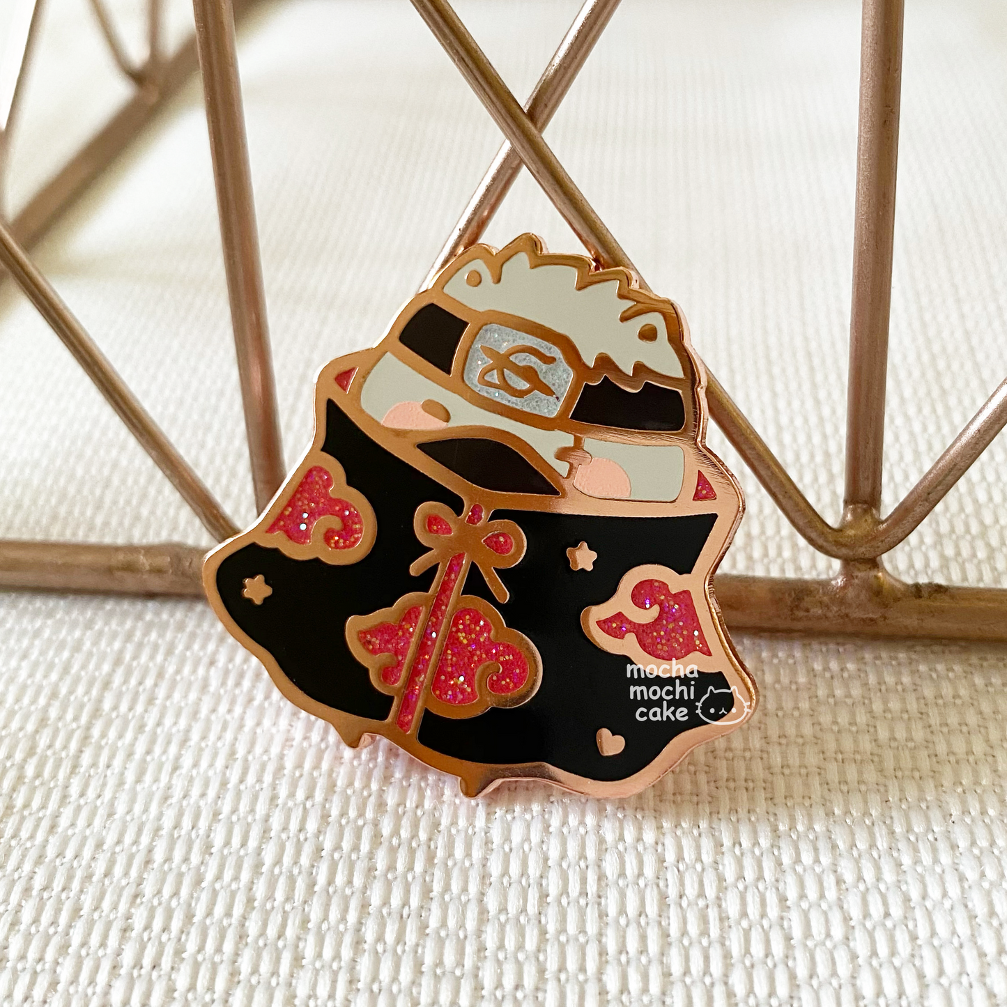 Akatsuki Kakashi Kitty Hard Enamel Pin | Naruto