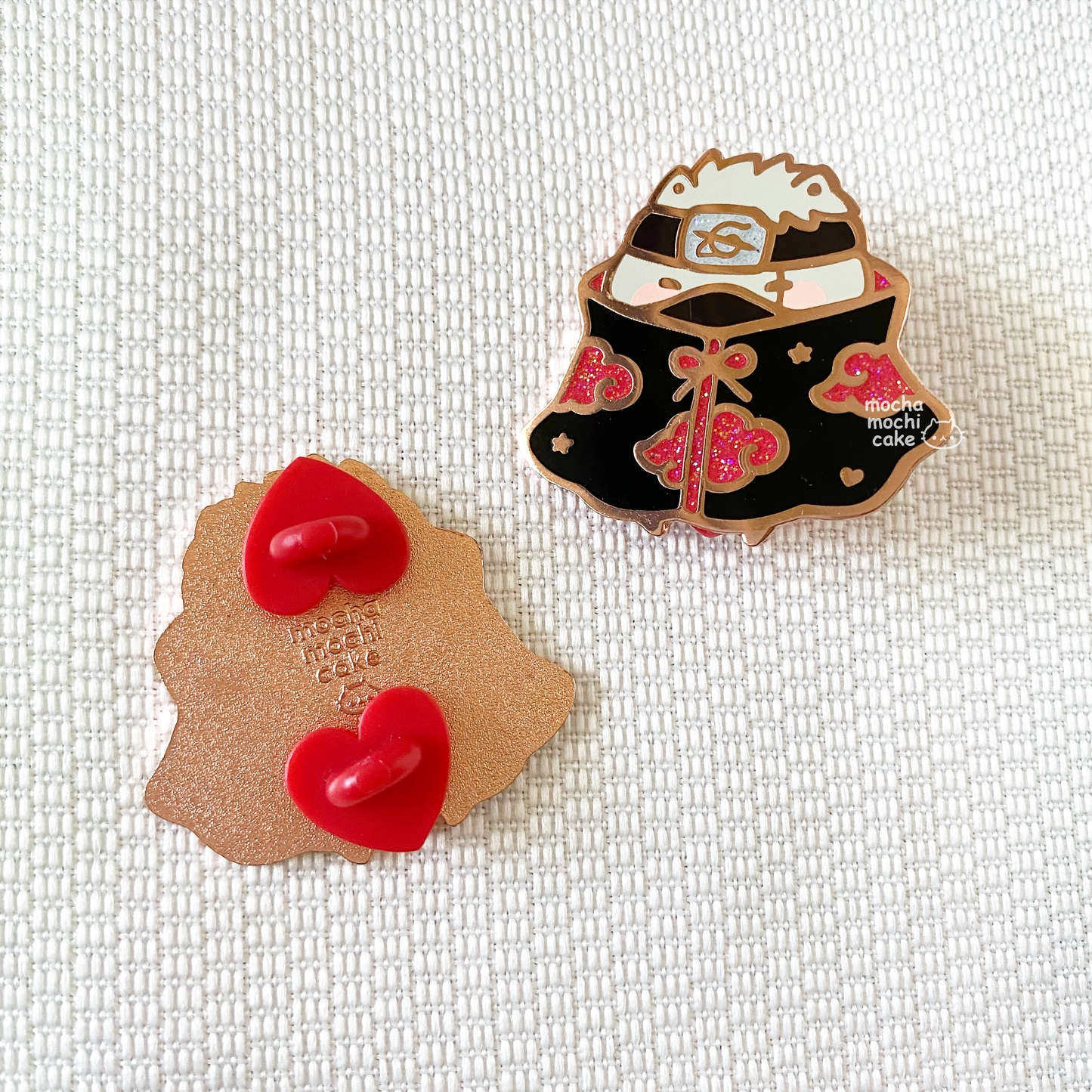 Akatsuki Kakashi Kitty Hard Enamel Pin | Naruto