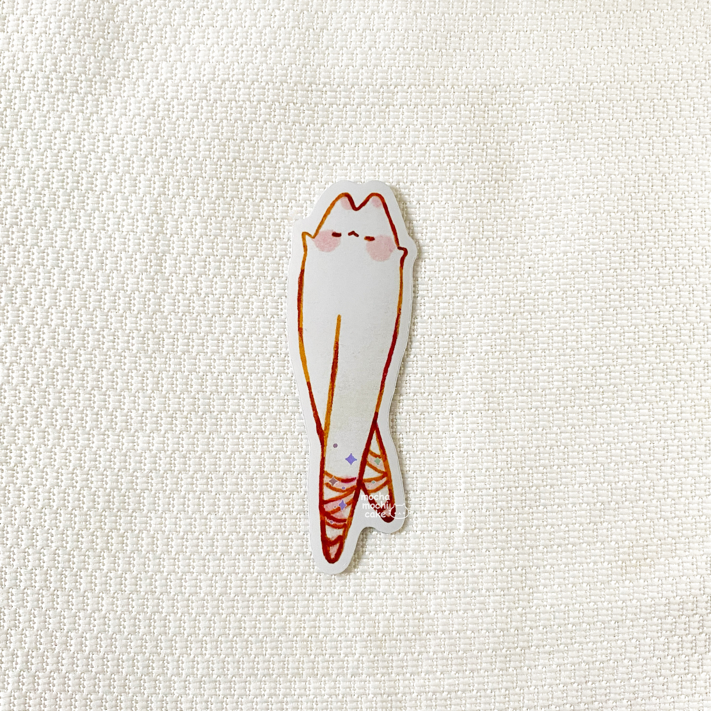 Long Legs Kitties Vinyl Sticker Set