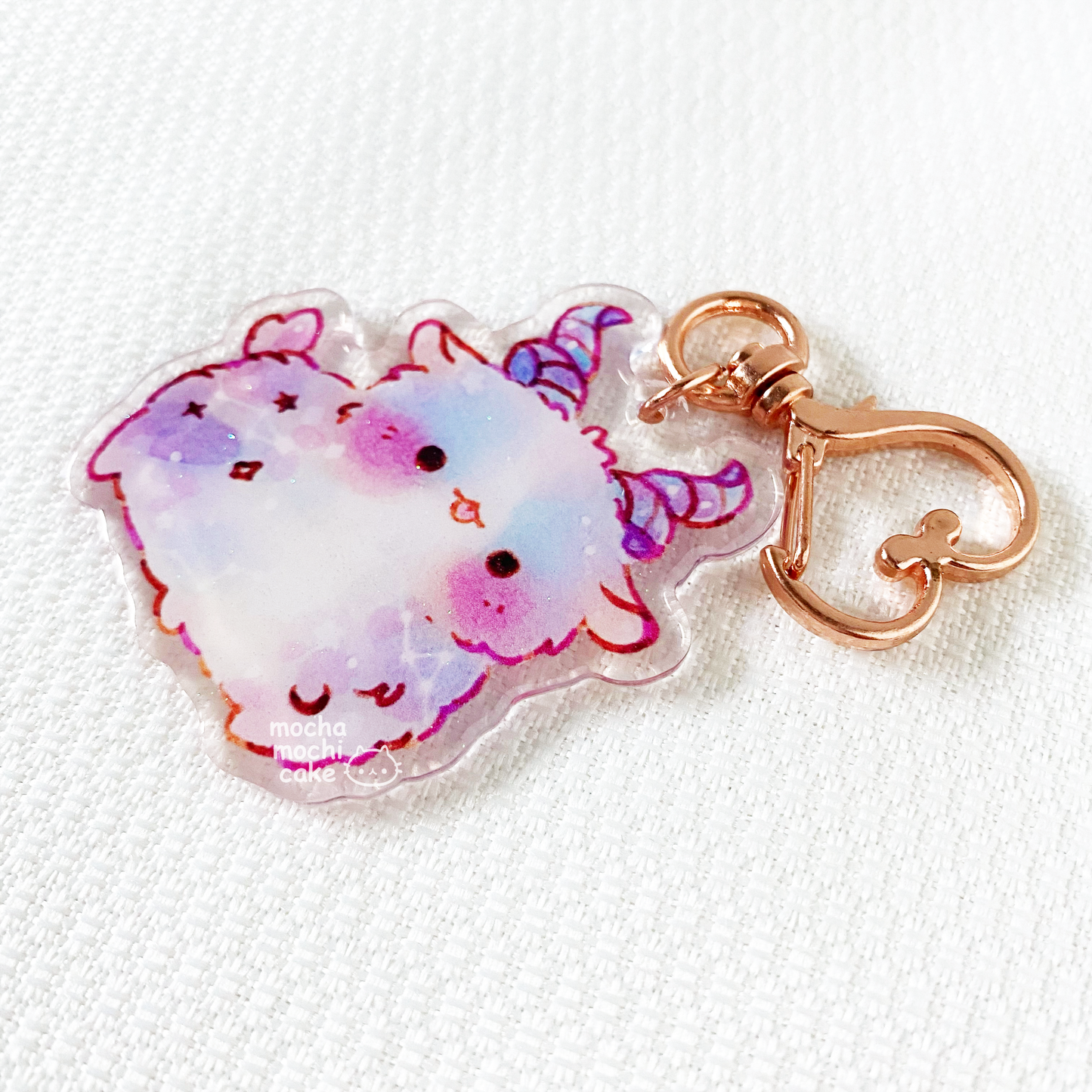Dreamy Markhor Acrylic Keychain