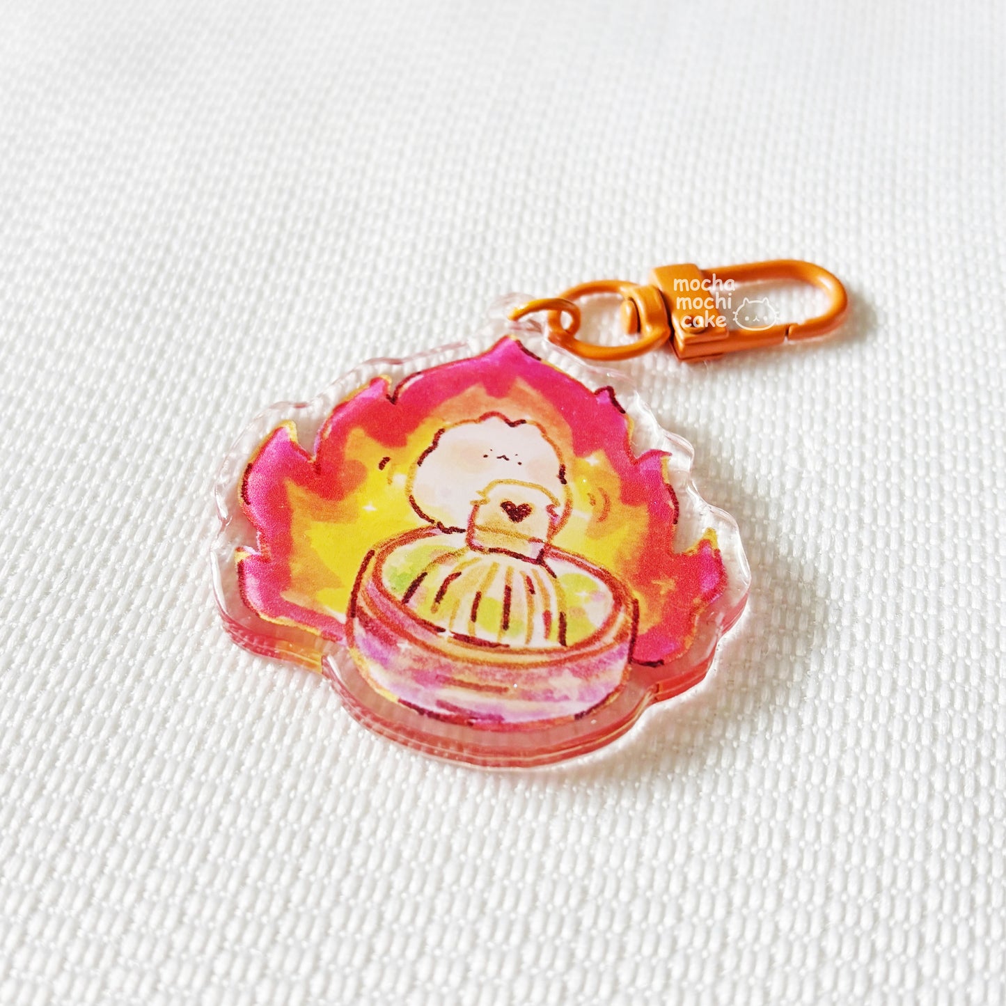 Matcha First Chaos Later Acrylic Keychain