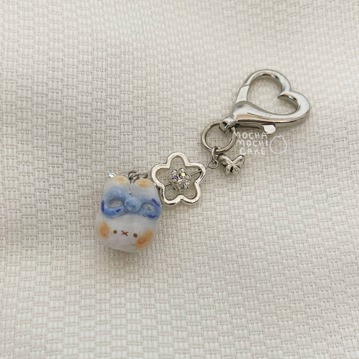 Miffy Polymer Clay Keychain