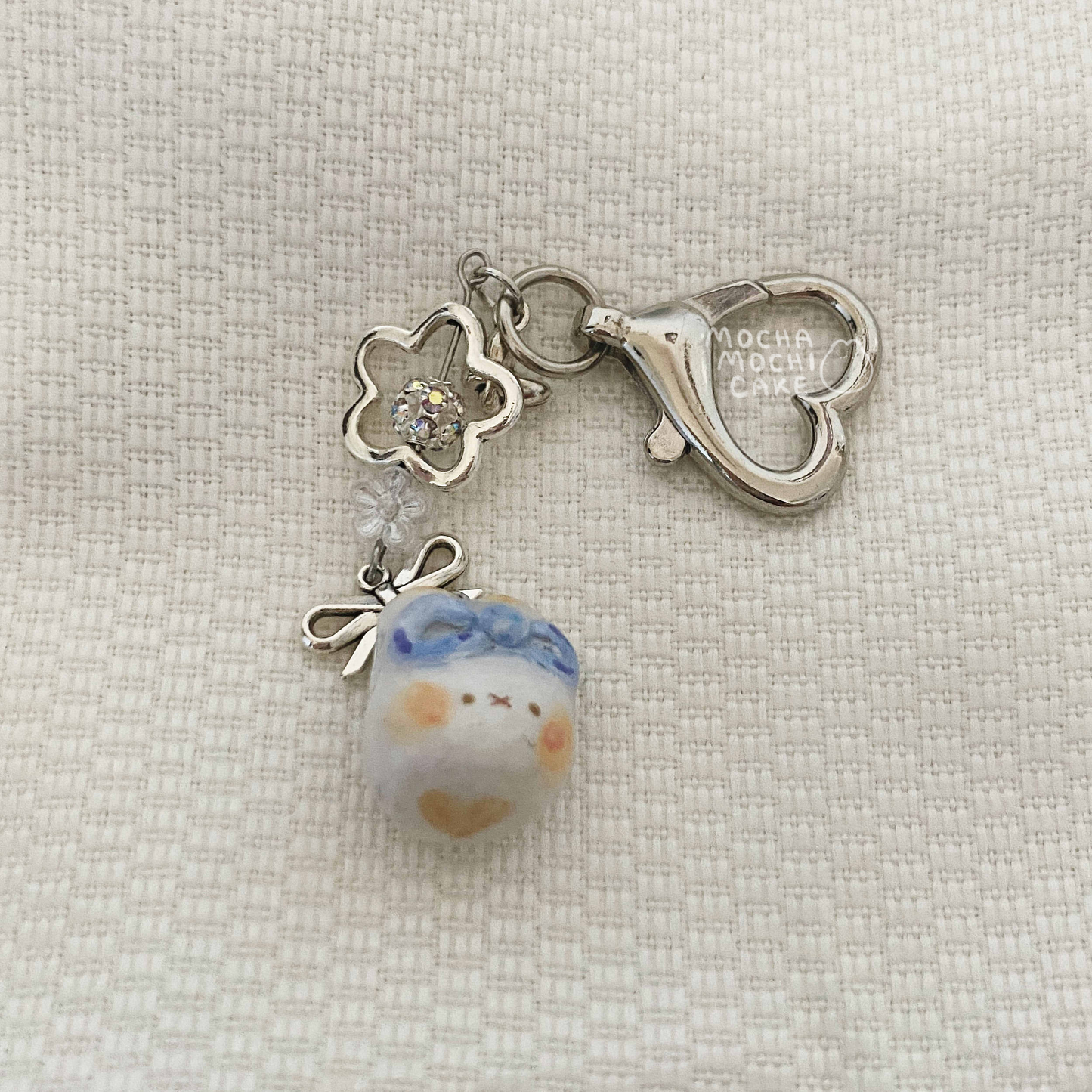 Miffy Polymer Clay Keychain