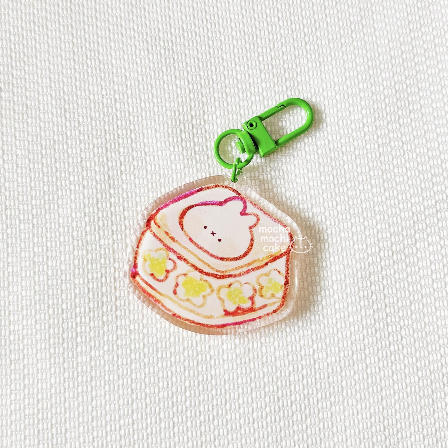 Miffy Bread Acrylic Keychains