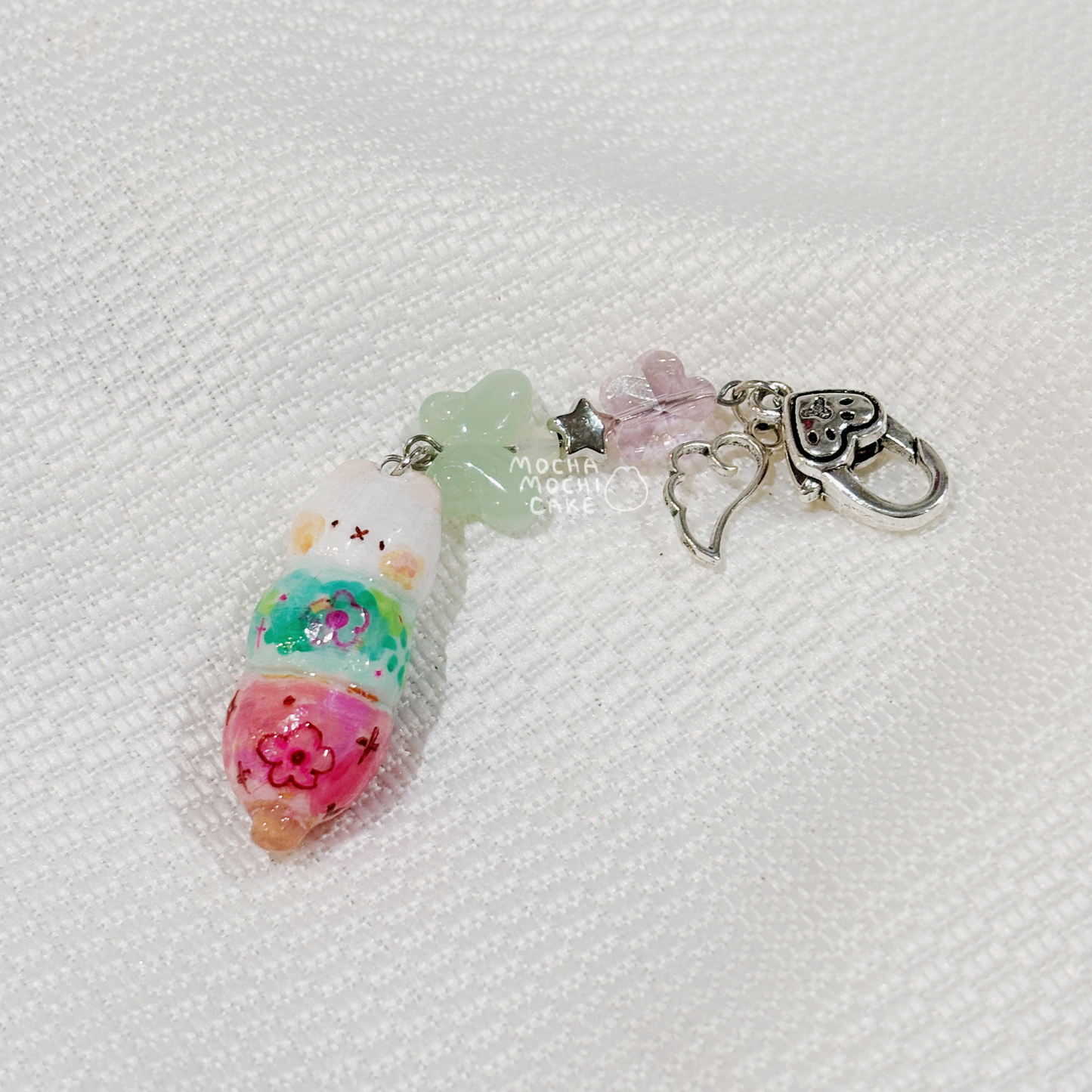 Miffy Tanghulu Polymer Clay Keychain