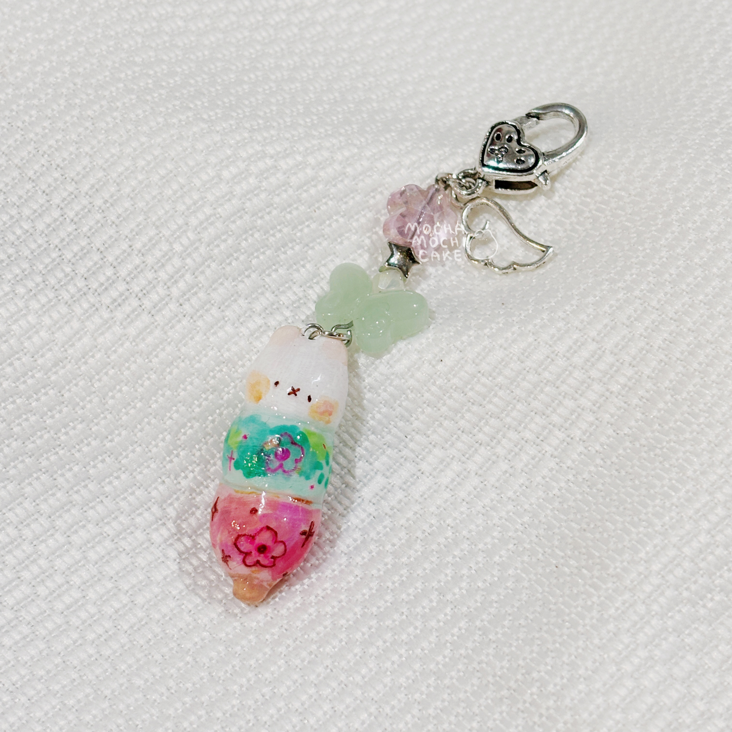 Miffy Tanghulu Polymer Clay Keychain