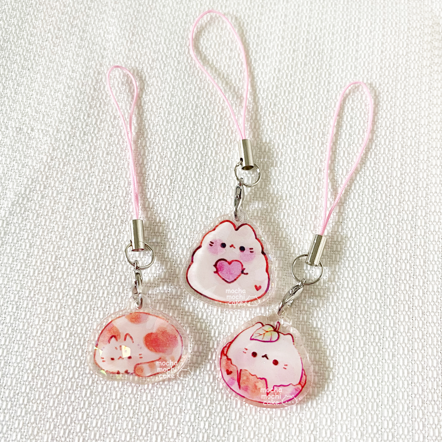 Little Cats Acrylic Phone Charm
