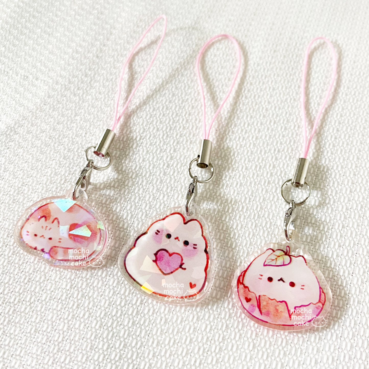 Little Cats Acrylic Phone Charm