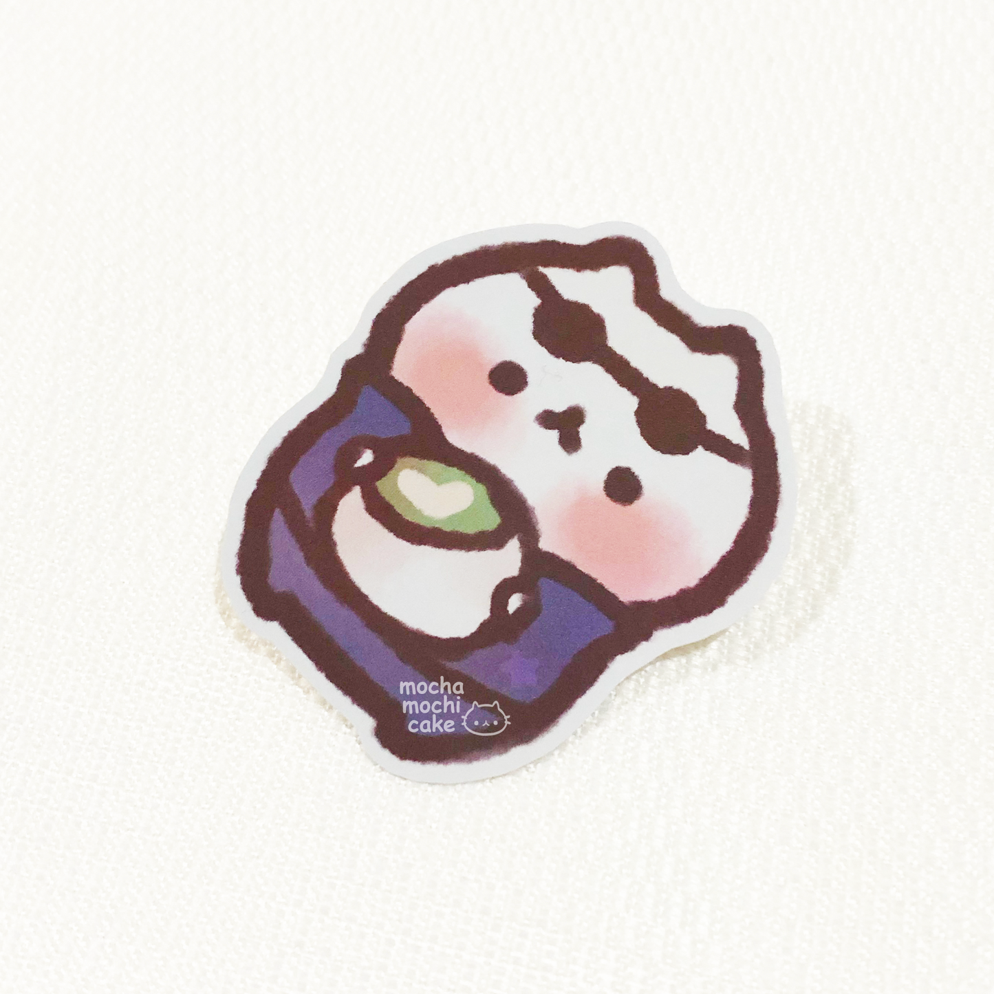 JJK Foodie Mochi Kitties Vinyl Sticker | Jujutsu Kaisen