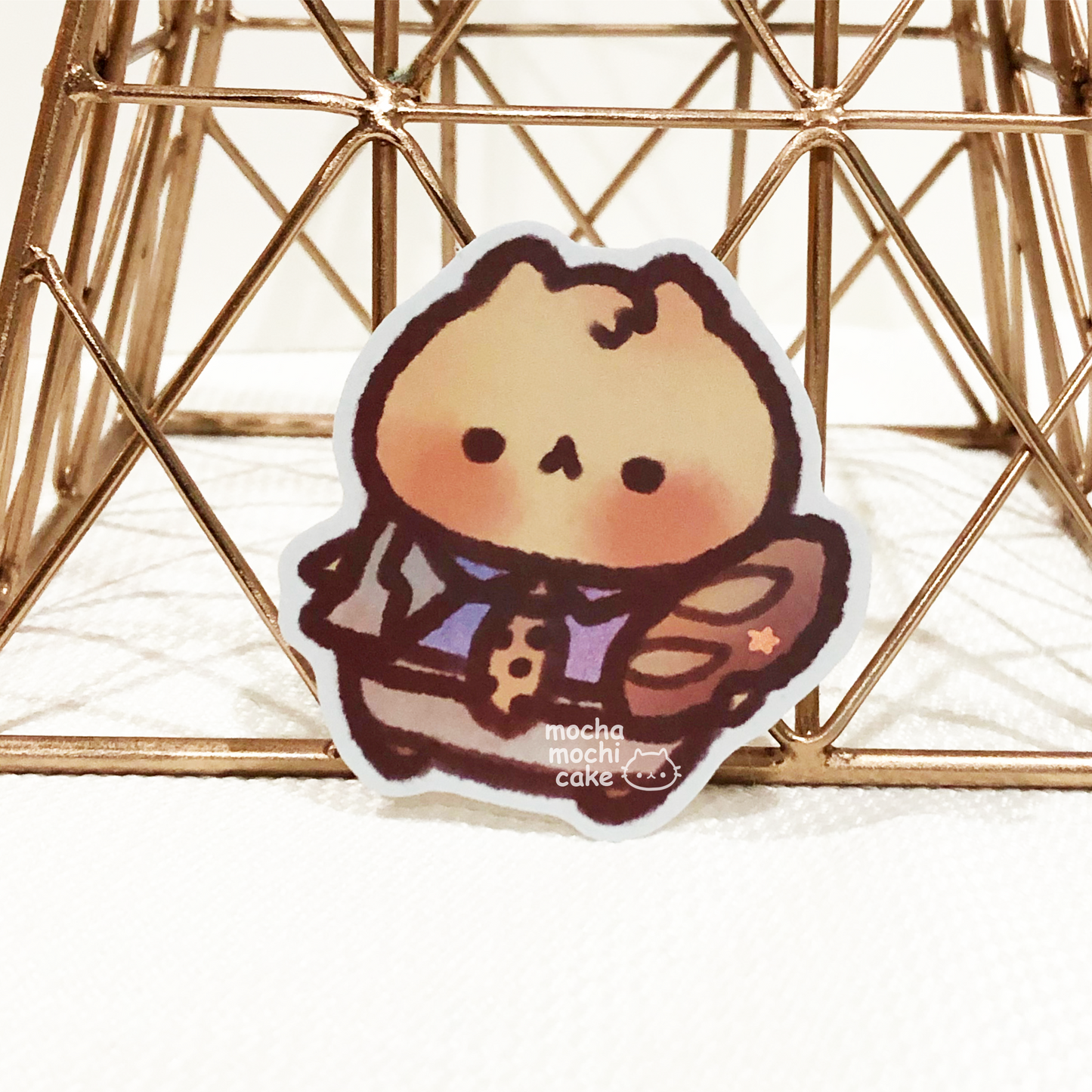 JJK Foodie Mochi Kitties Vinyl Sticker | Jujutsu Kaisen