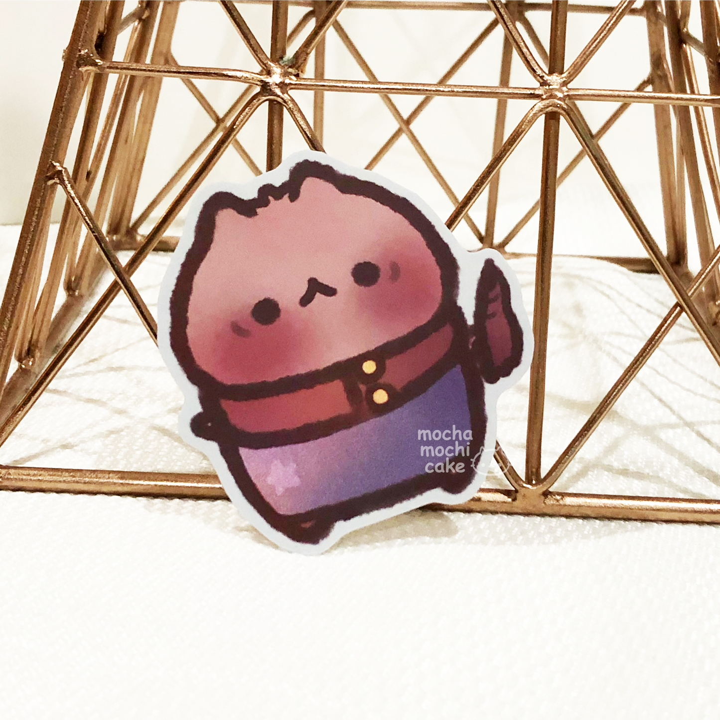 JJK Foodie Mochi Kitties Vinyl Sticker | Jujutsu Kaisen