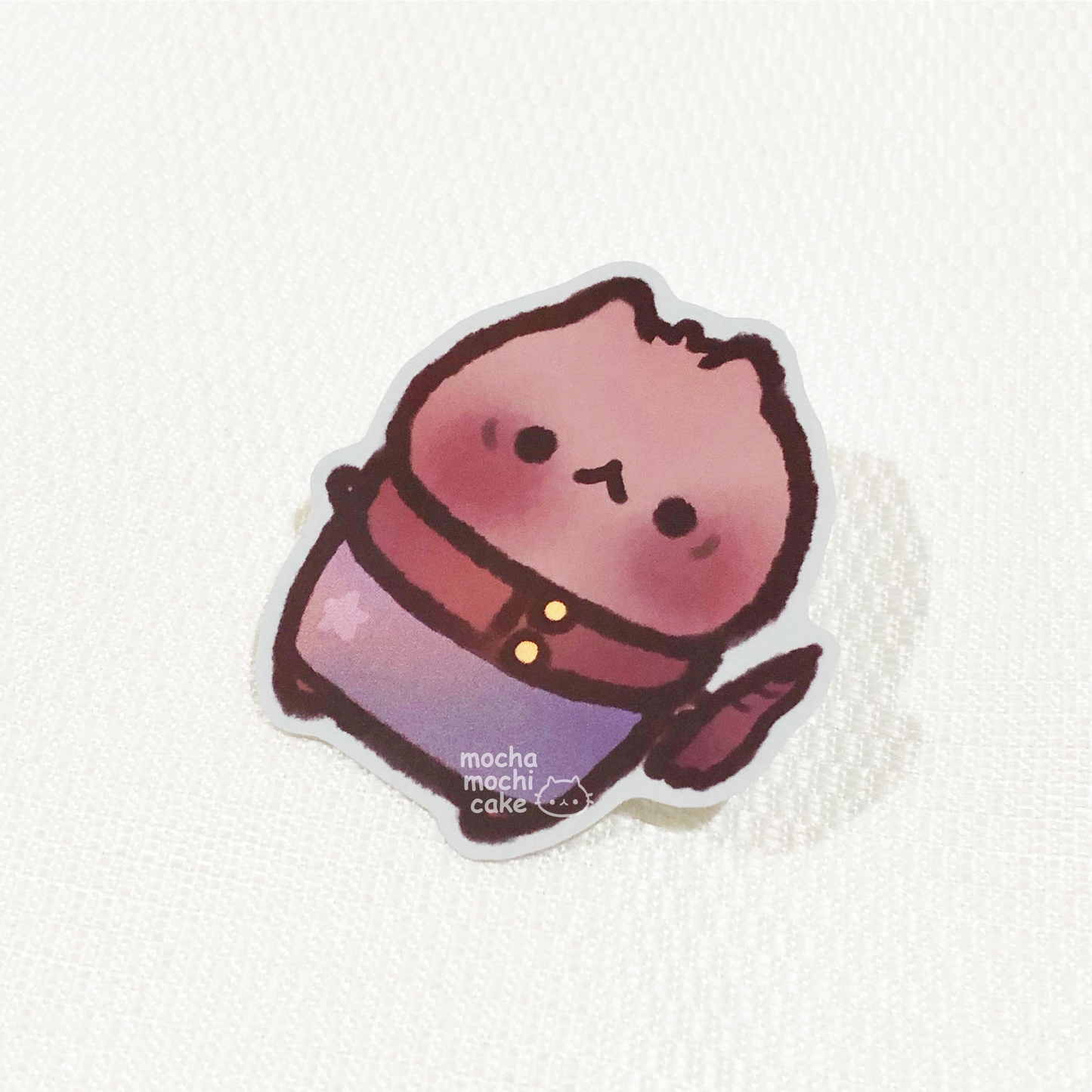 JJK Foodie Mochi Kitties Vinyl Sticker | Jujutsu Kaisen