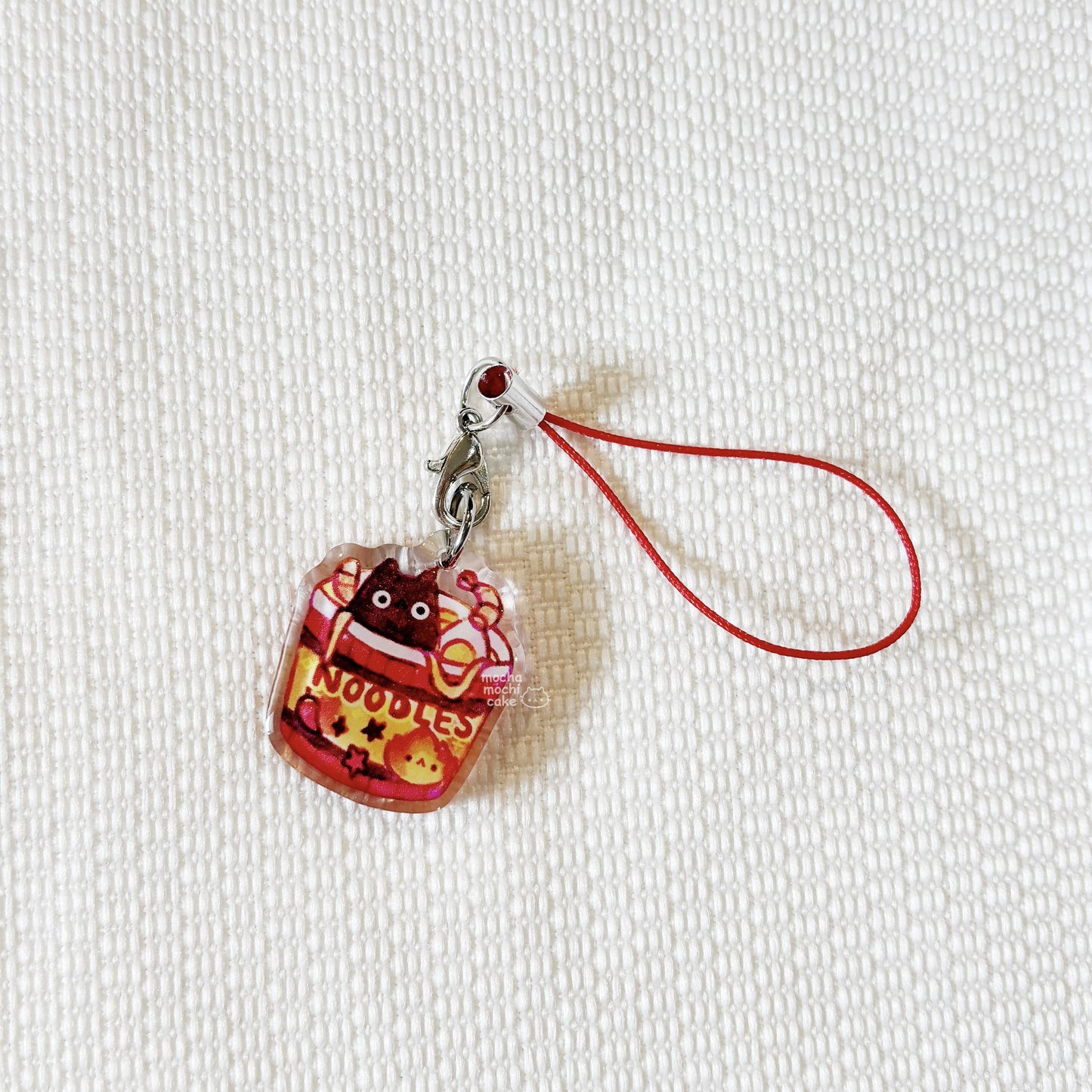 Spicy Noodles Phone Charm