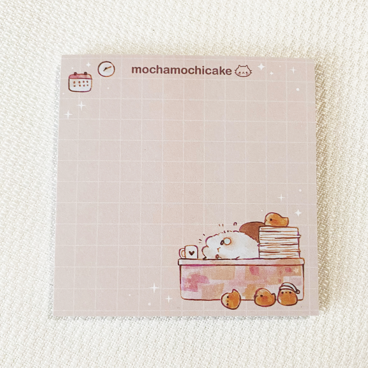 Relatable Working Bunny Life Memo Pad