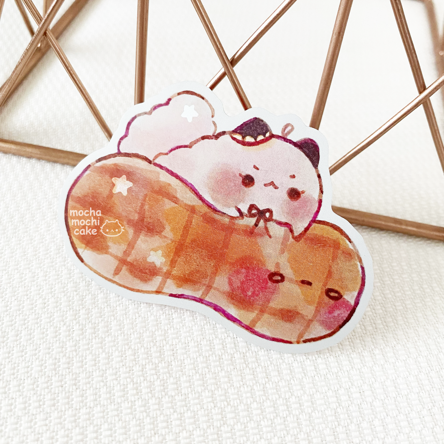Kitty Peanut Anya Vinyl Sticker| Spy × Family