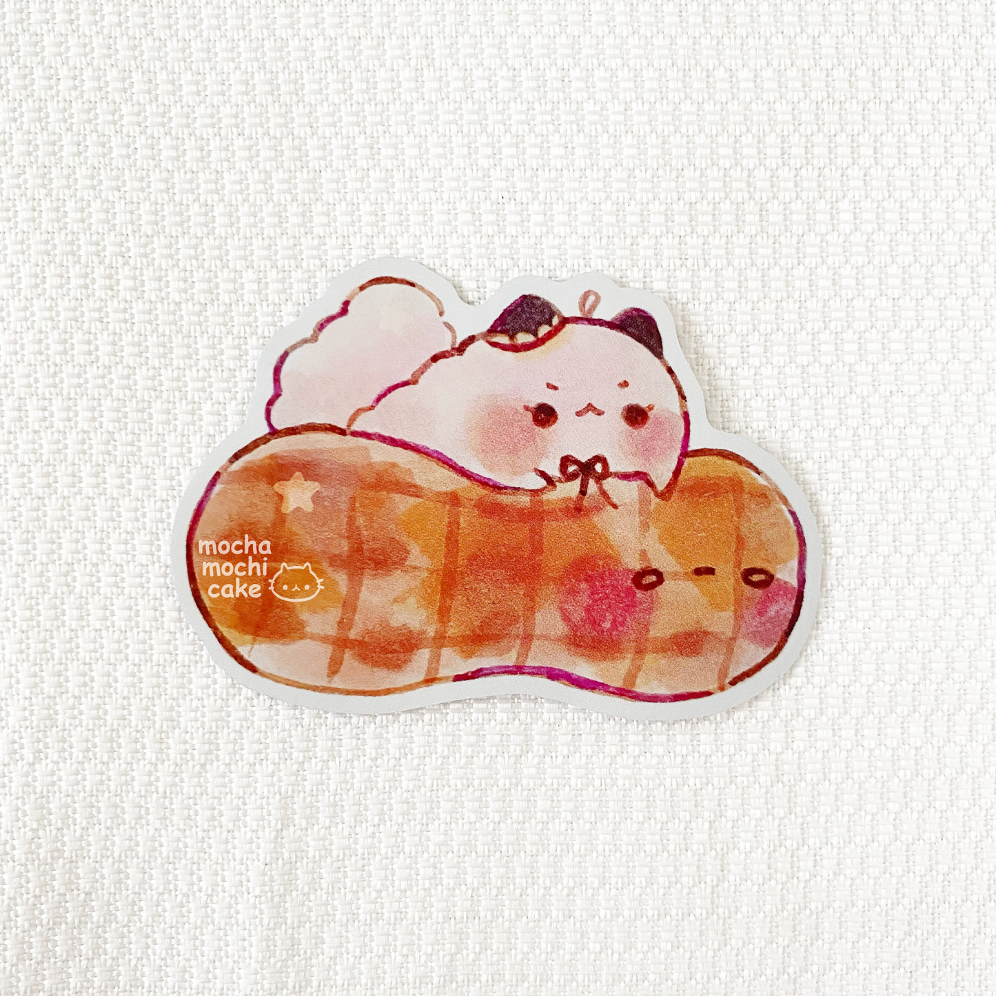 Kitty Peanut Anya Vinyl Sticker| Spy × Family
