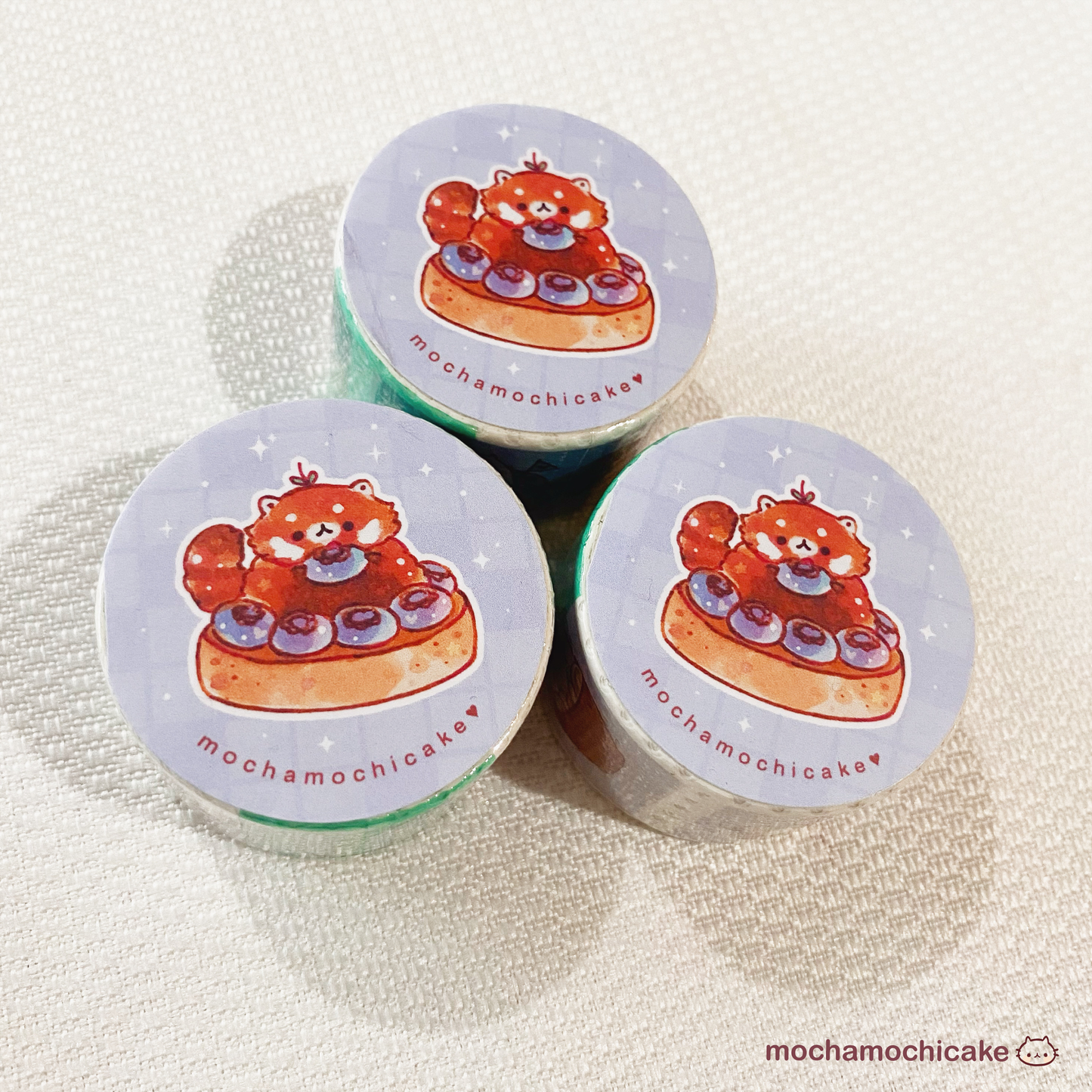 Purple Foodies Stamp Washi Tape