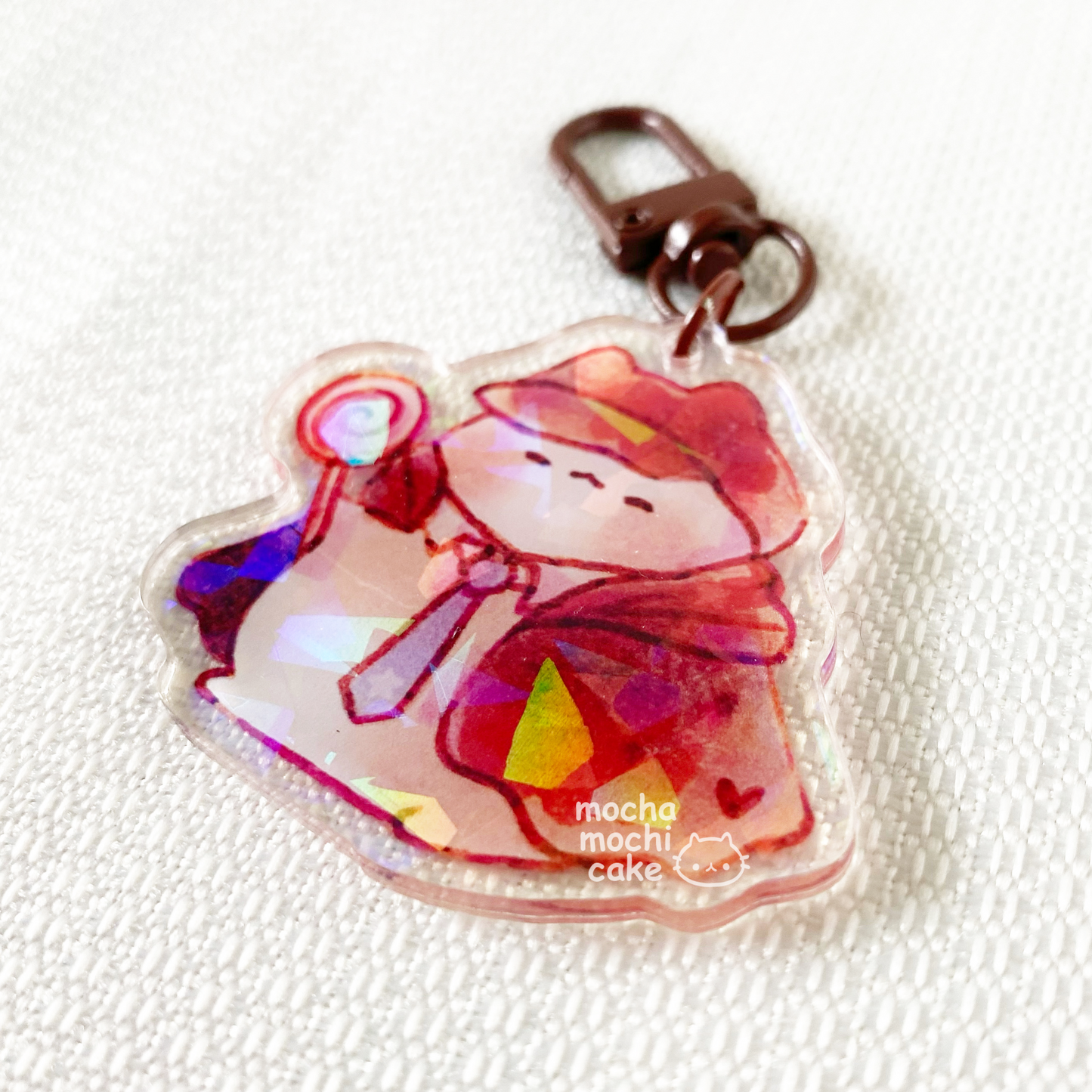 BSD Ranpo Kitty Acrylic Keychain | Bungo Stray Dogs