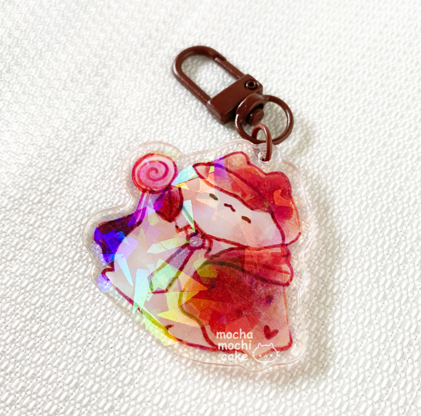 BSD Ranpo Kitty Acrylic Keychain | Bungo Stray Dogs