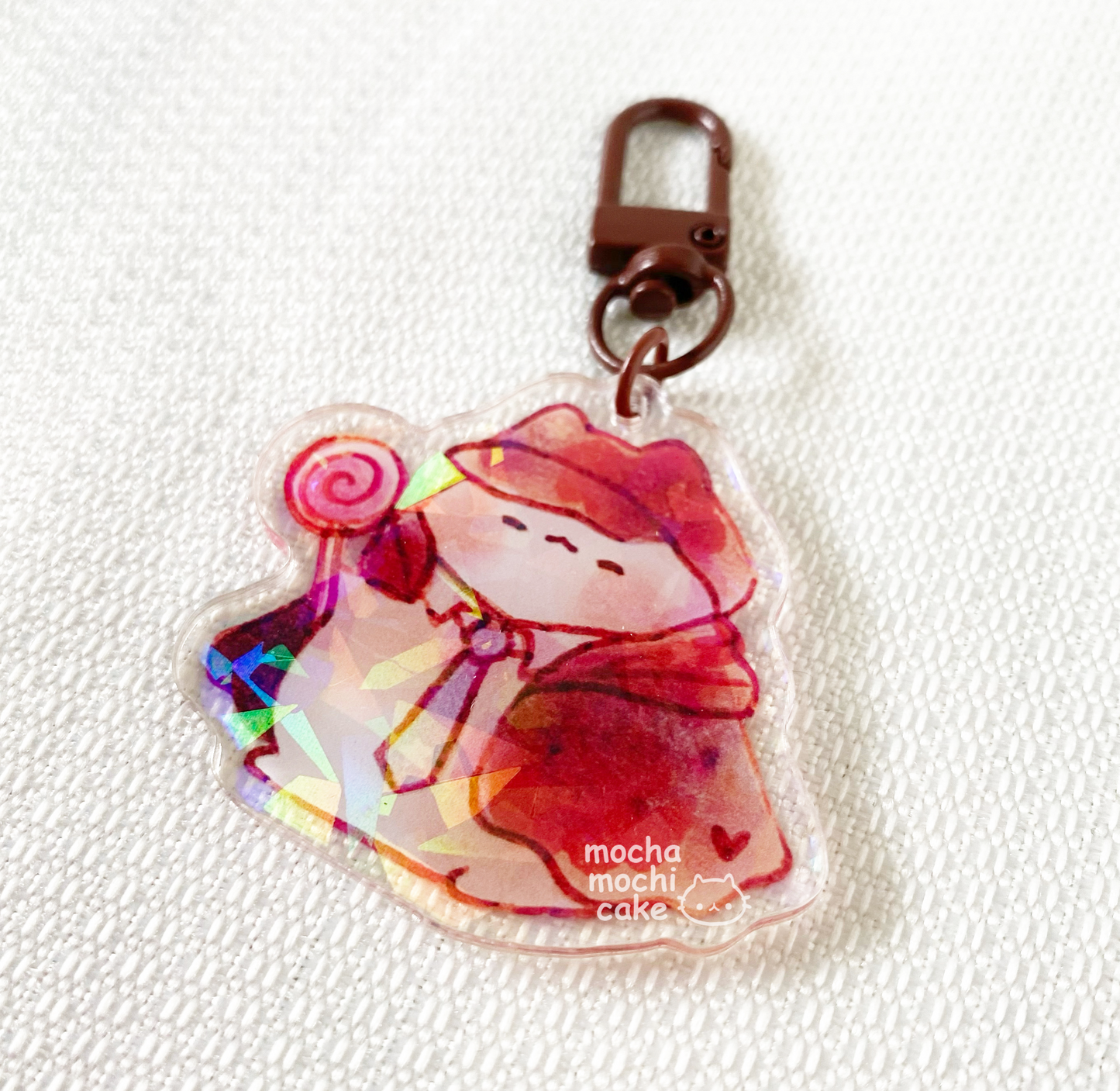 BSD Ranpo Kitty Acrylic Keychain | Bungo Stray Dogs