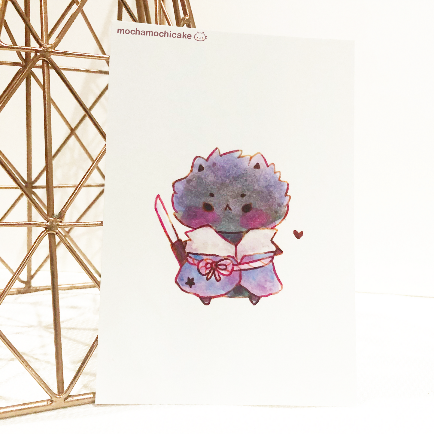 Kakashi Sasuke Kitty Art Prints | Naruto