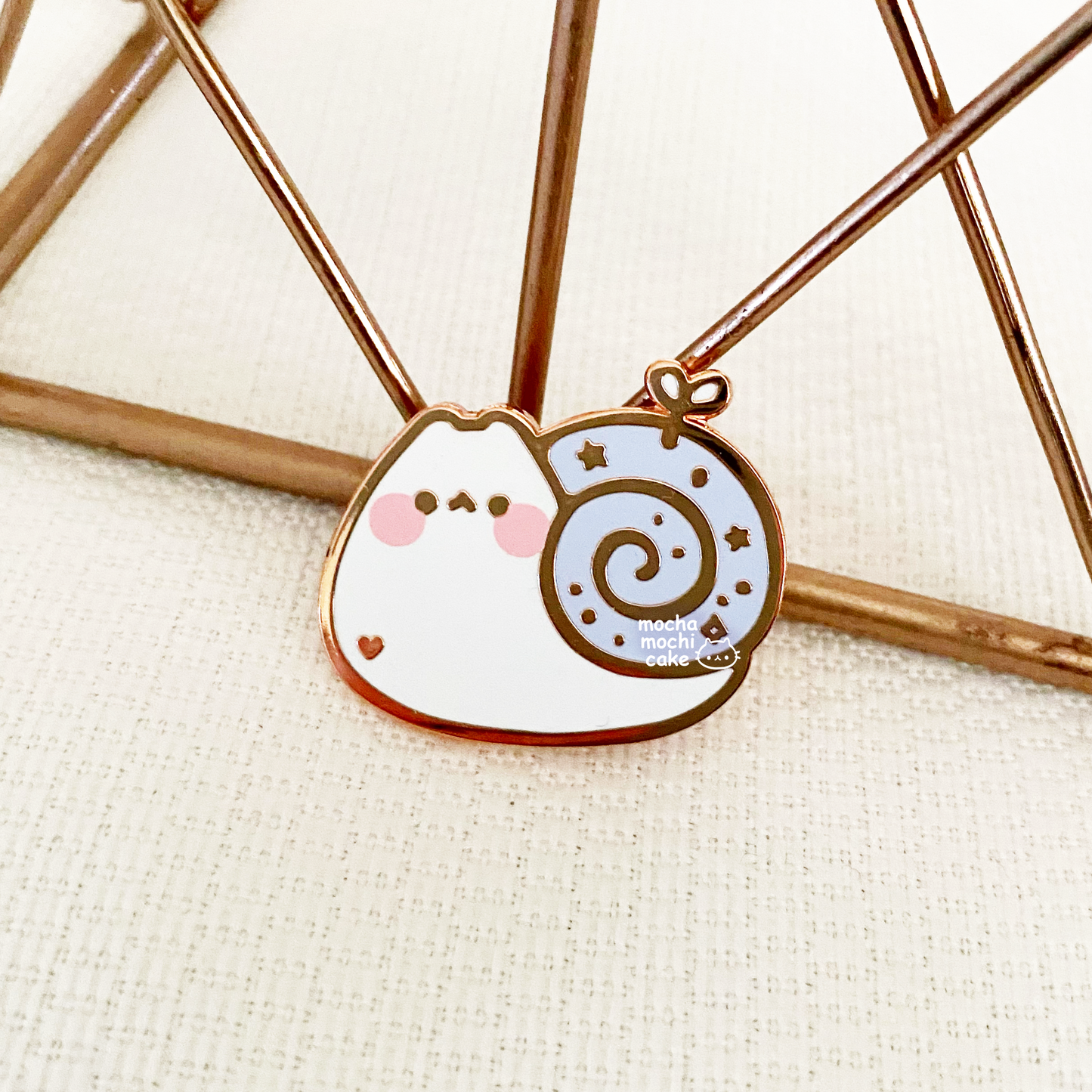 Dreamy Snail Hard Enamel Pin