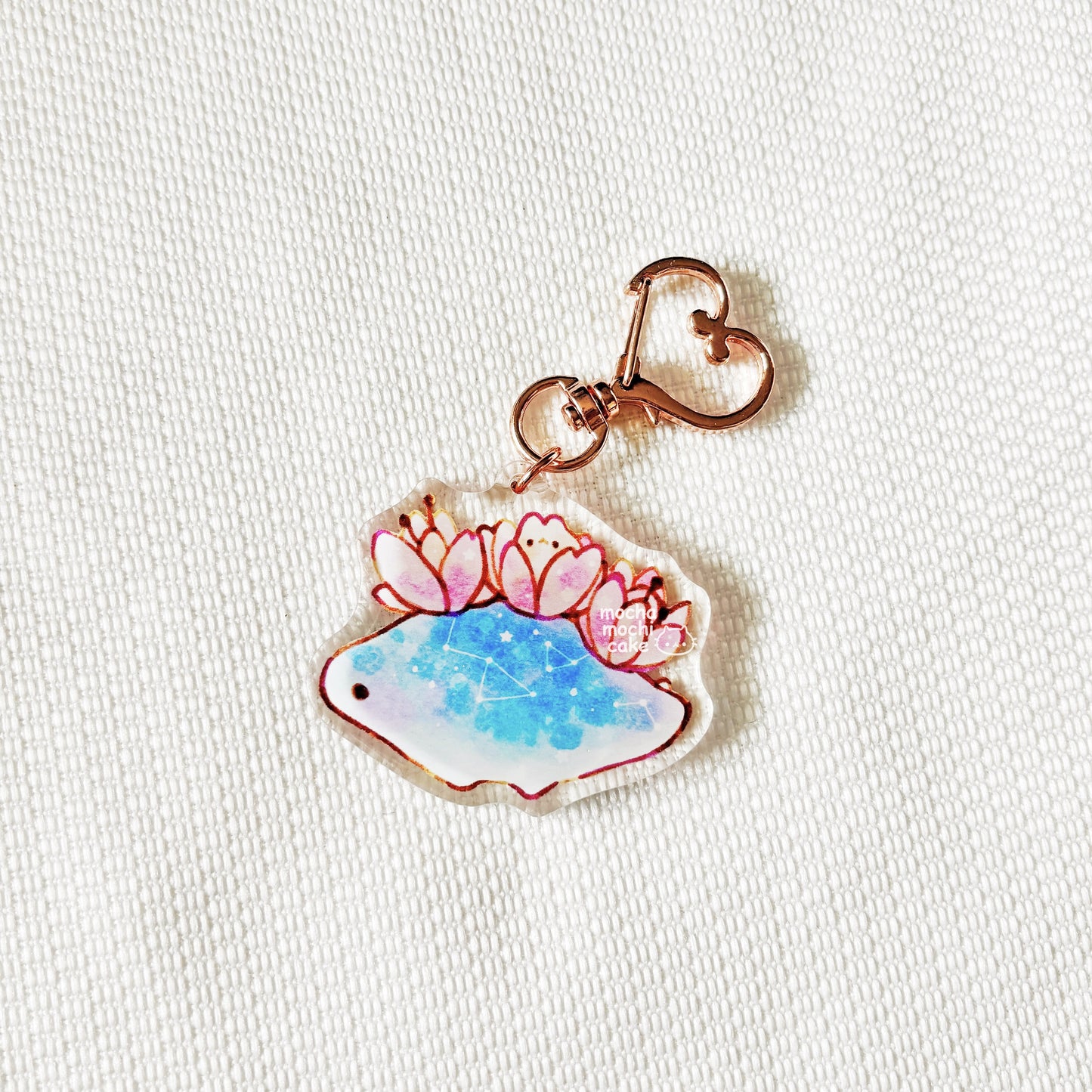 Stegosaurus Acrylic Keychain