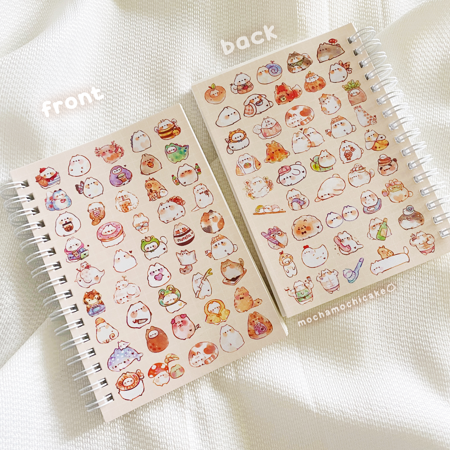 Chonky Animals Reusable Sticker Book