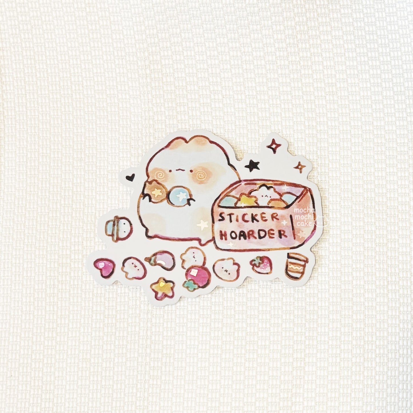 Sticker Hoarder Vinyl Sticker