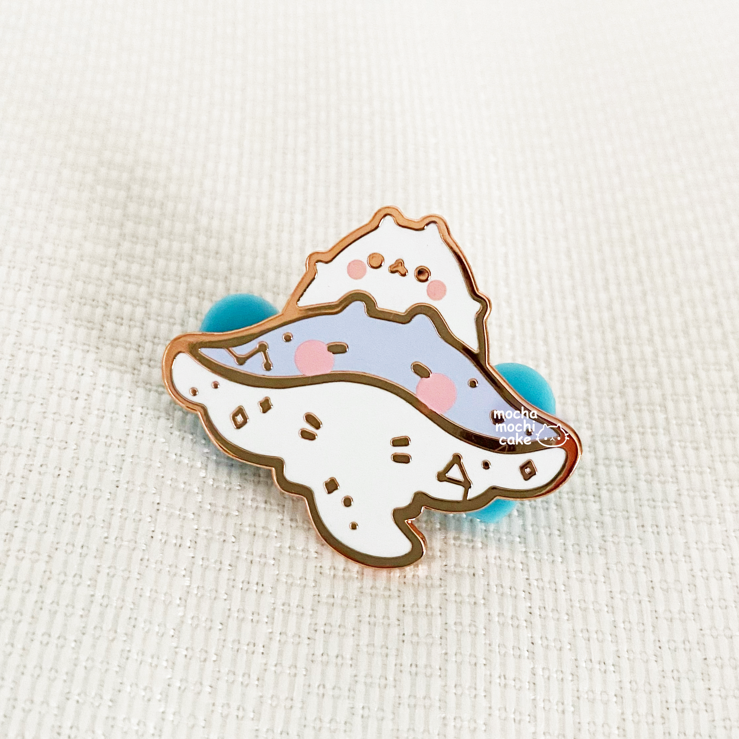 Dreamy Kitty Stingray Hard Enamel Pin