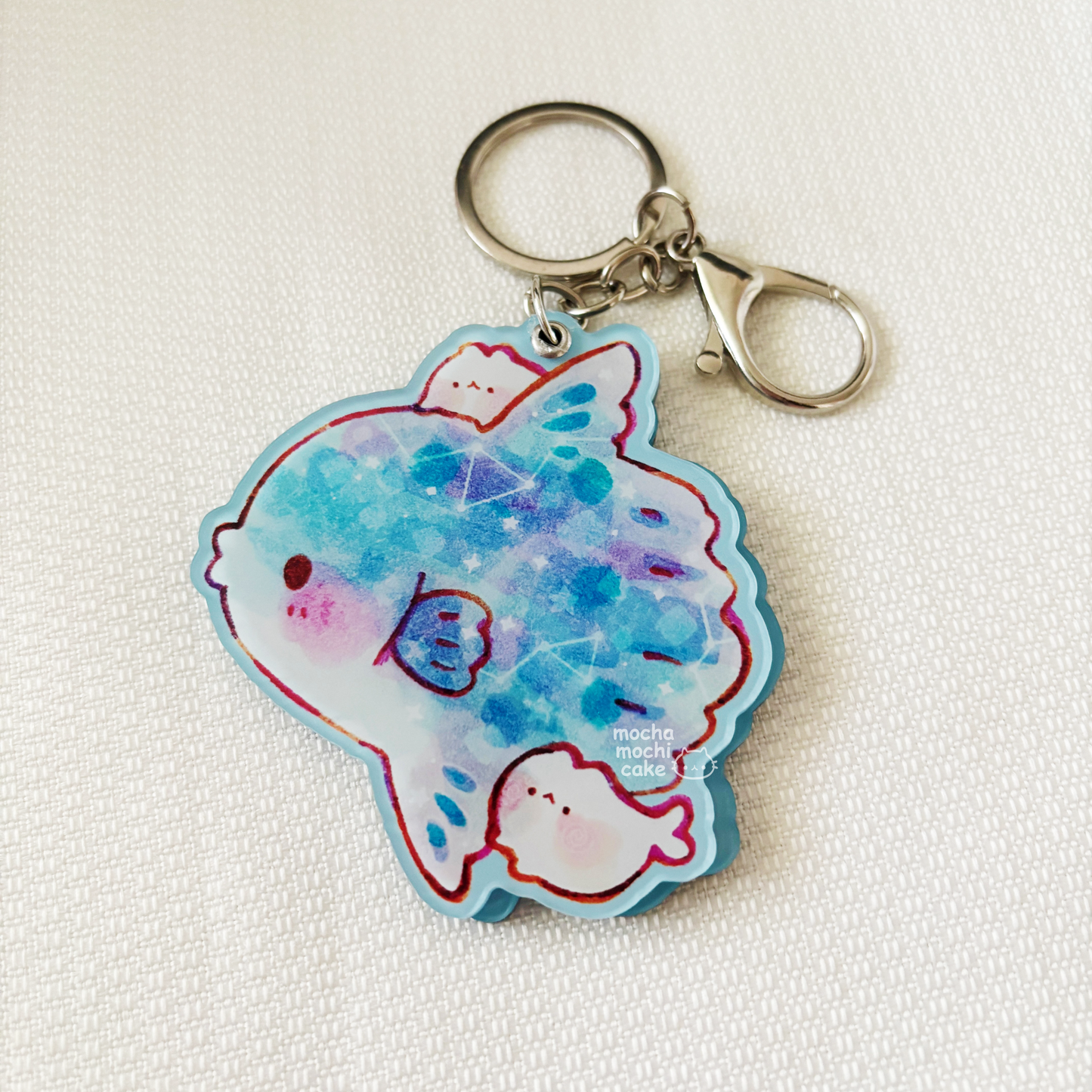 Sunfish Mirror Acrylic Keychain