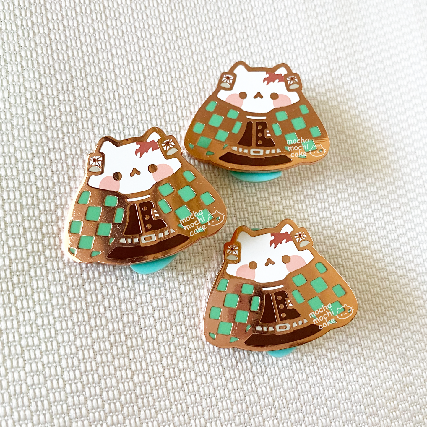 Tanjiro Kitty Hard Enamel Pin | Demon Slayer