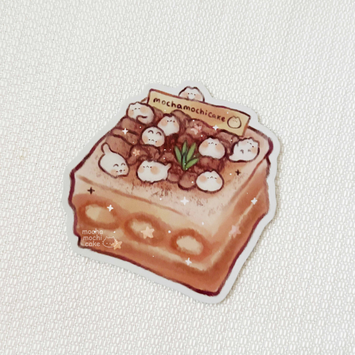 Tiramisu Vinyl Sticker