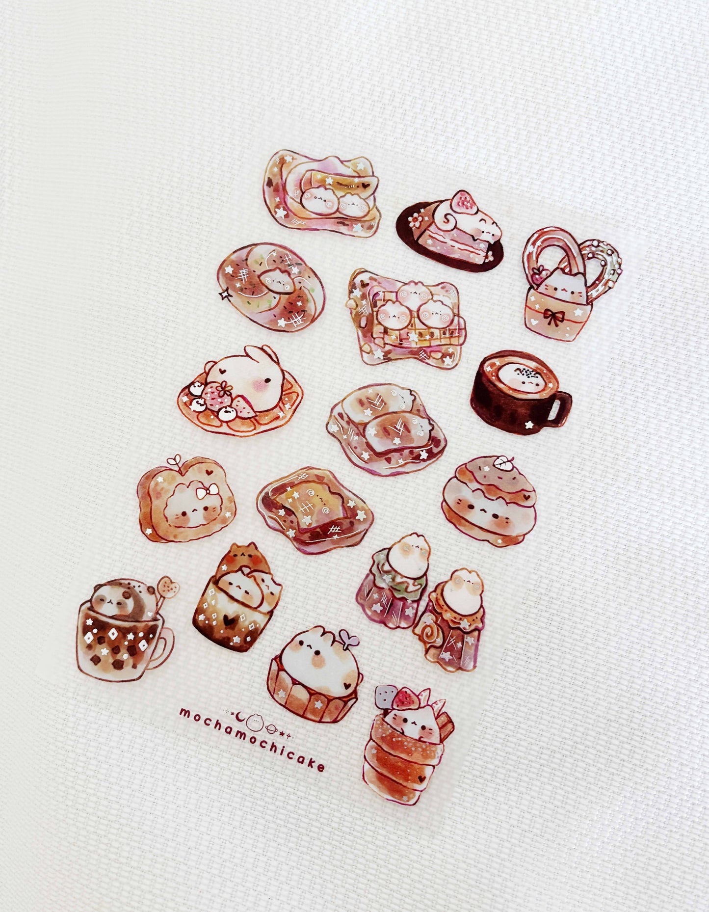 Bakery Clear Matte Sticker Sheet
