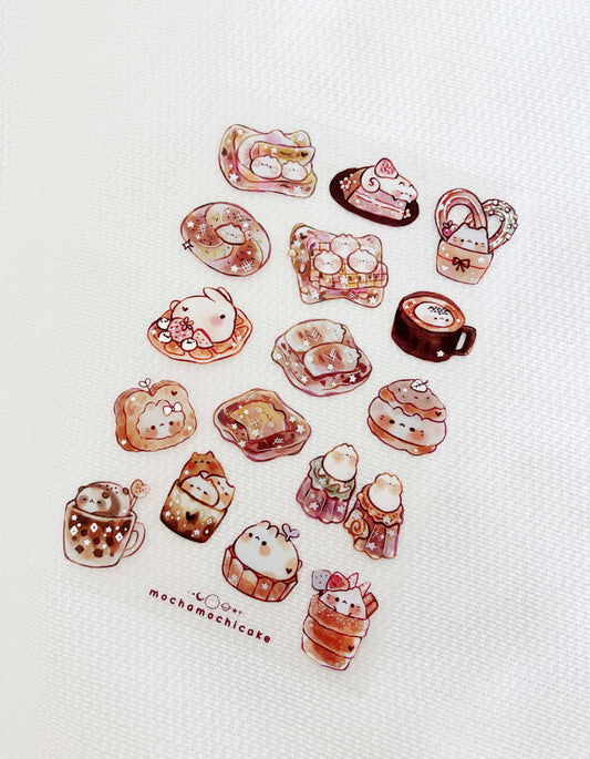 Bakery Clear Matte Sticker Sheet