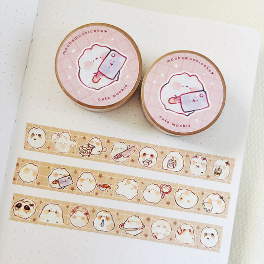 Chonky Animals 4 Washi Tape