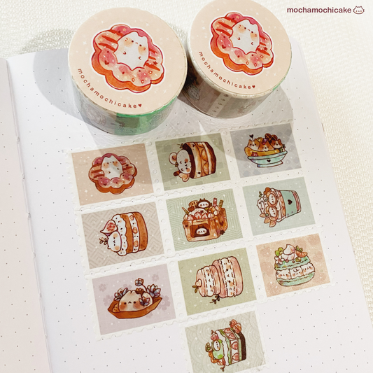 Little Desserts Stamp Washi Tape