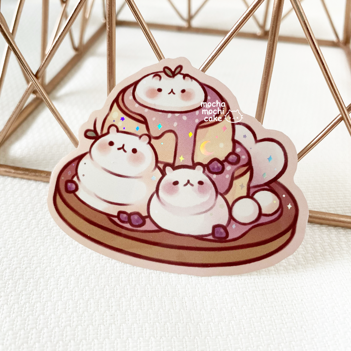 Dreamy Souffle Pancake Vinyl Sticker