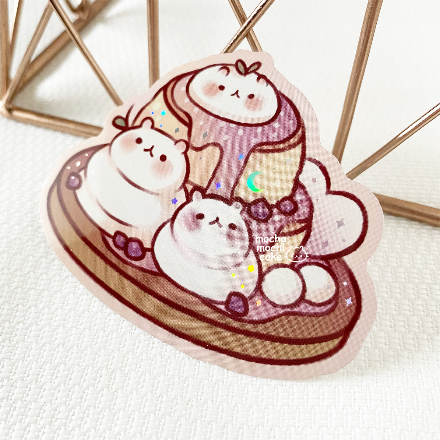 Dreamy Souffle Pancake Vinyl Sticker