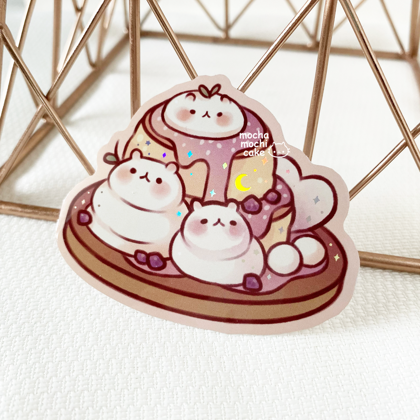 Dreamy Souffle Pancake Vinyl Sticker