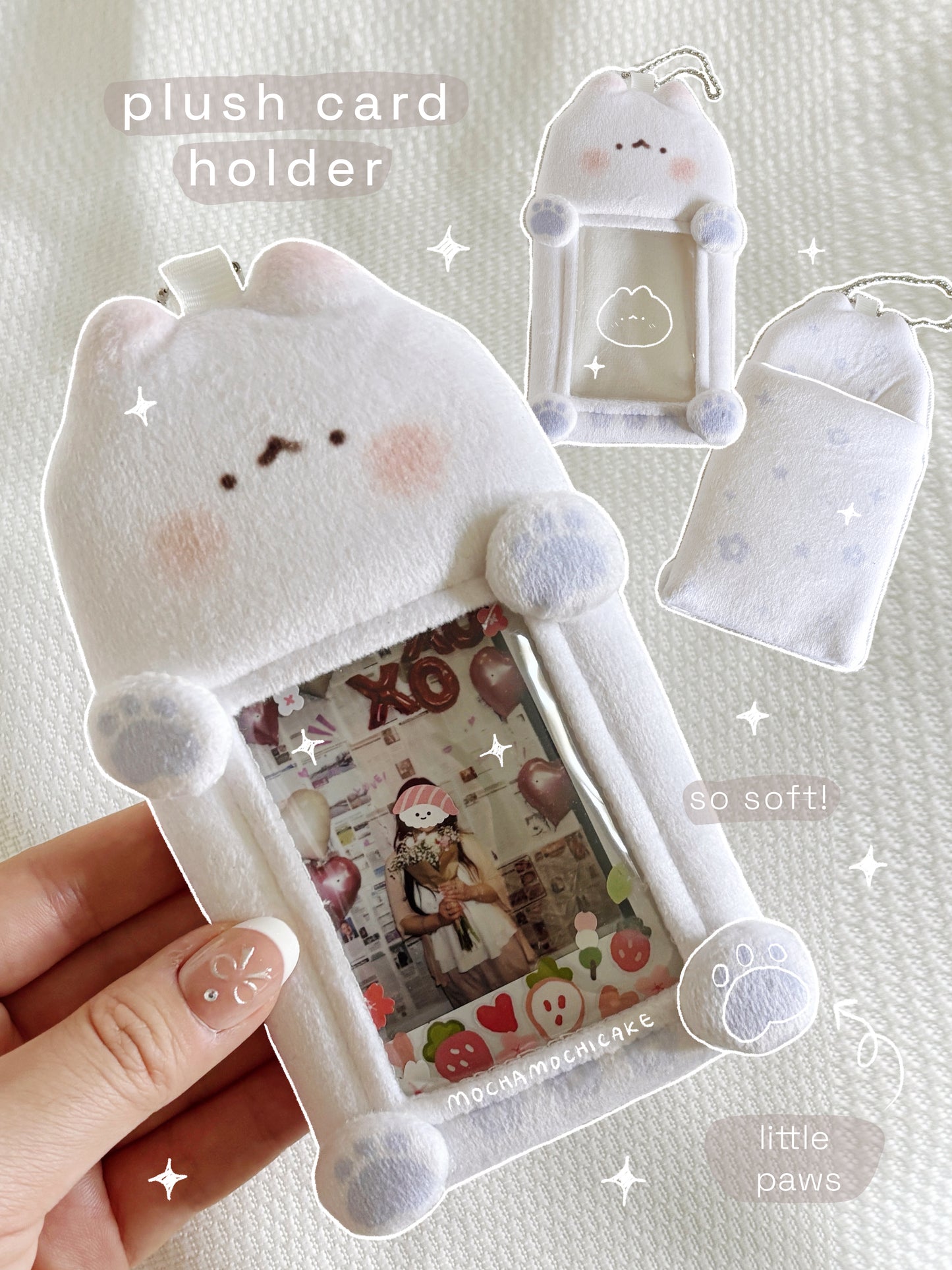 Kitty Plush Card Holder