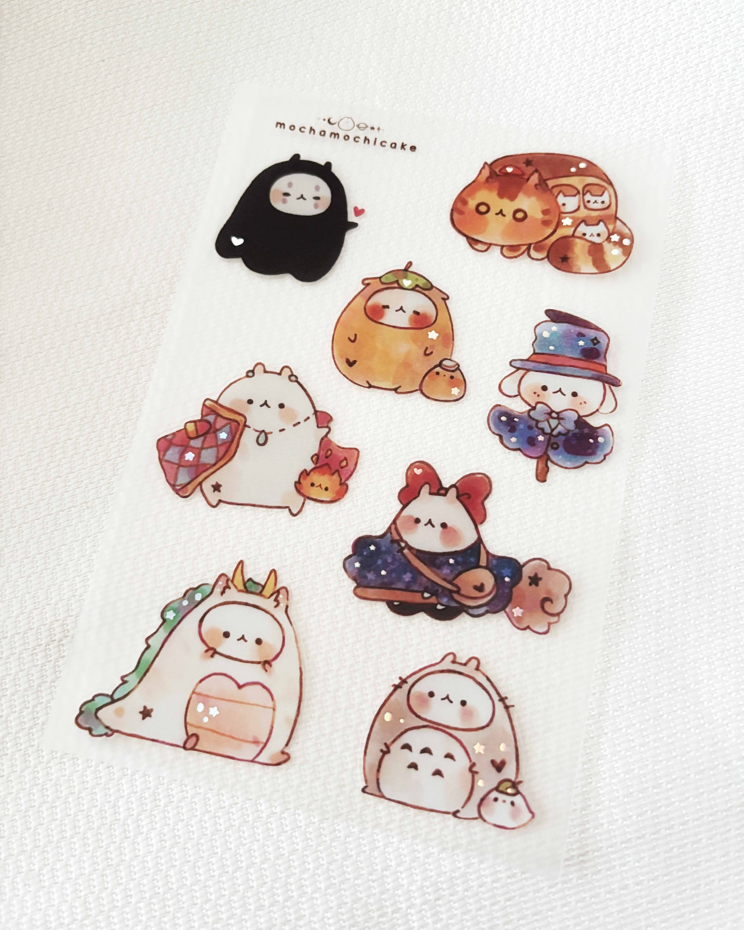 Studio Ghibli Clear Matte Sticker Sheet