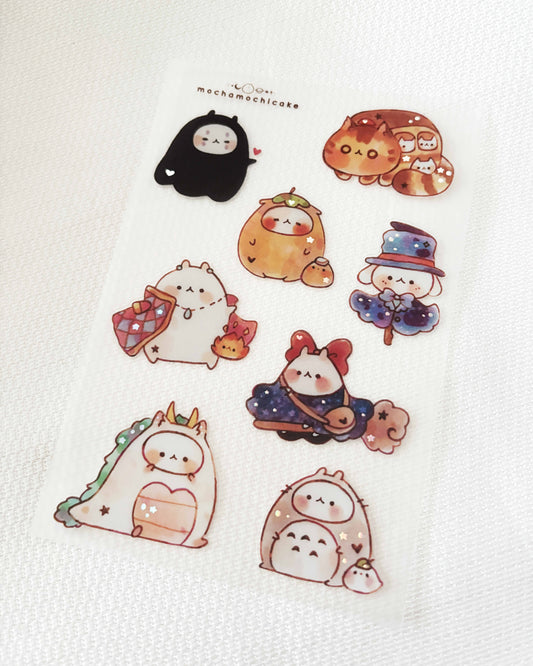 Studio Ghibli Clear Matte Sticker Sheet