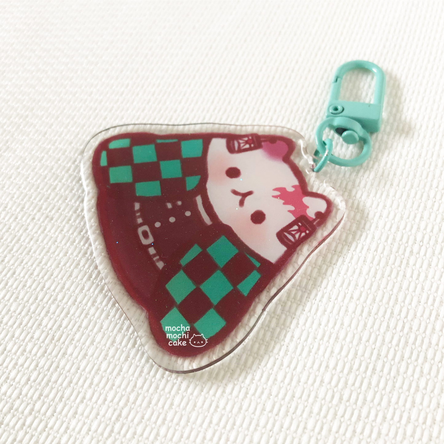 Demon Slayer Kitties Acrylic Keychain