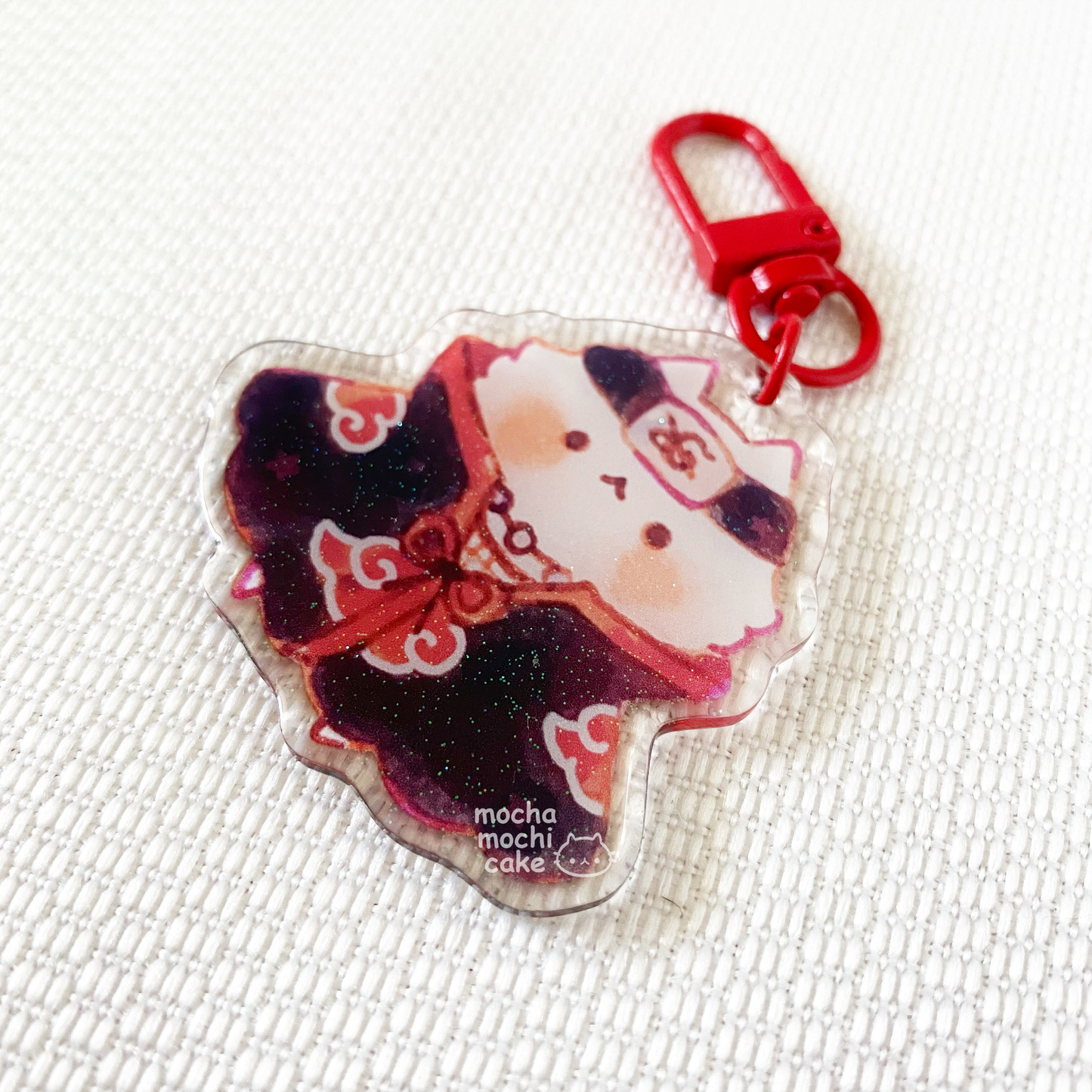 Akatsuki Kitty Acrylic Keychain | Naruto