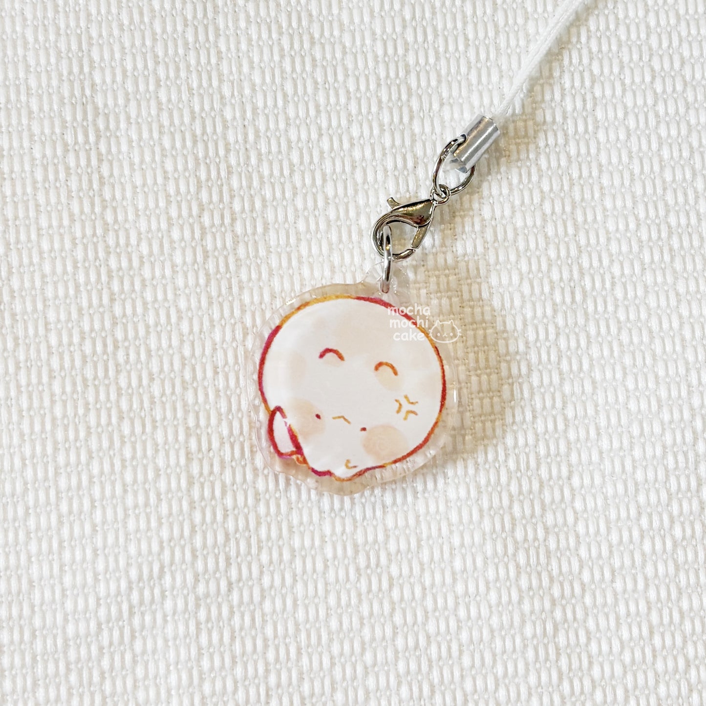 Big Head Knife Kitty Phone Charm